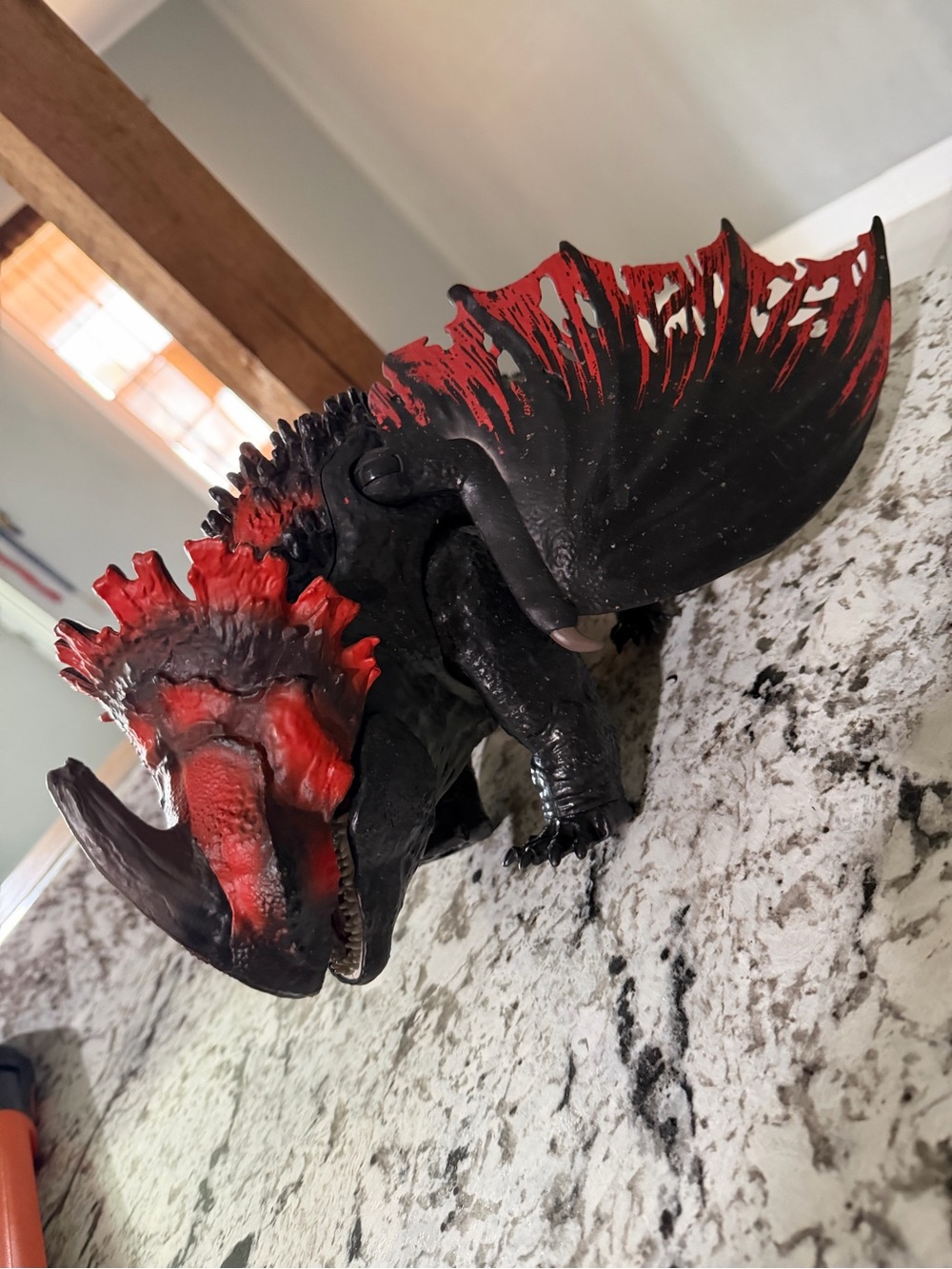 How to Train Your Dragon 2025 Volcano Island Titan Red Death Dragon With Sound - Picture 7 of 7
